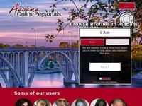 Alabama Online Personals Homepage Image